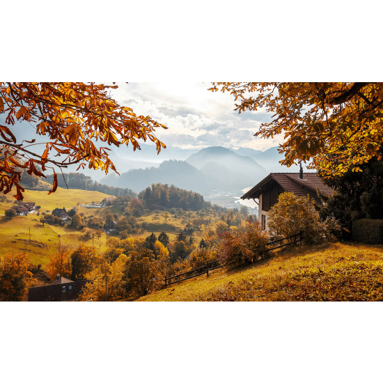 Panoramic Wallpaper - Wall Mural - Autumn Landscape