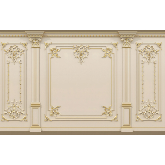 Panoramic Wallpaper - Wall Mural - Baroque