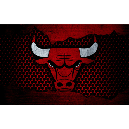 Panoramic Wallpaper - Wall Mural Basket / Basketball - Chicago Bulls