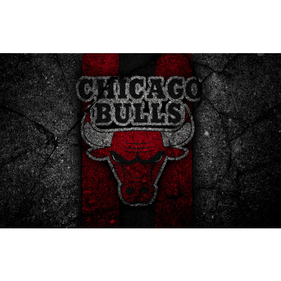 Panoramic Wallpaper - Wall Mural Basket / Basketball - Chicago Bulls