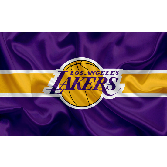 Panoramic Wallpaper - Wall Mural Basket / Basketball - LOS ANGELES Lakers