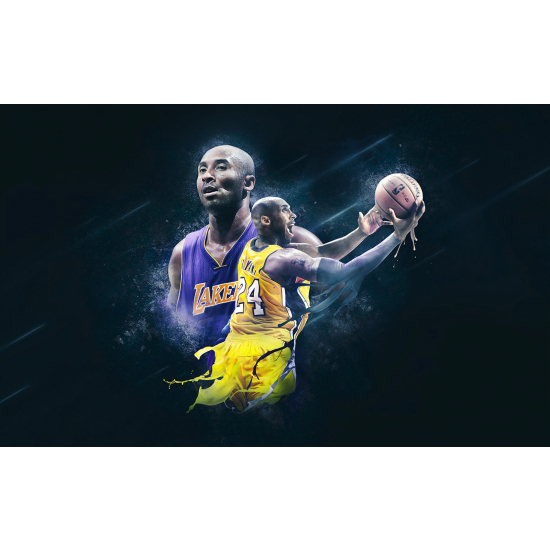 Panoramic Wallpaper - Wall Mural Basket / Basketball - Player