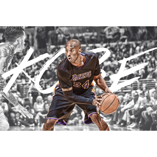 Panoramic Wallpaper - Wall Mural Basket / Basketball - Player