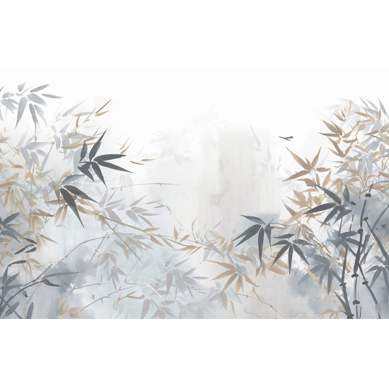 Panoramic Wallpaper - Wall Mural - Bird trees