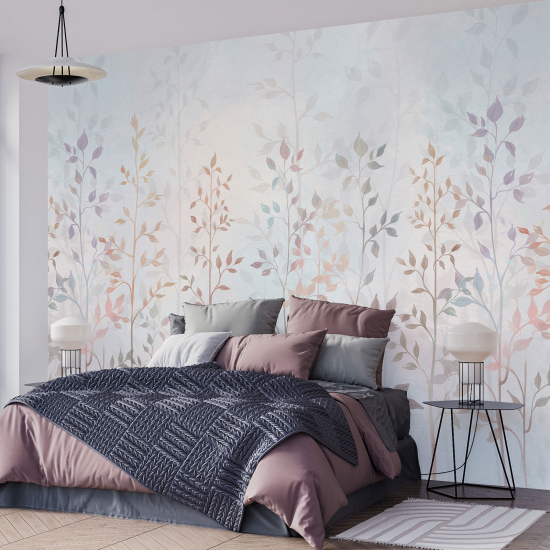 Panoramic Wallpaper - Wall Mural - Branches