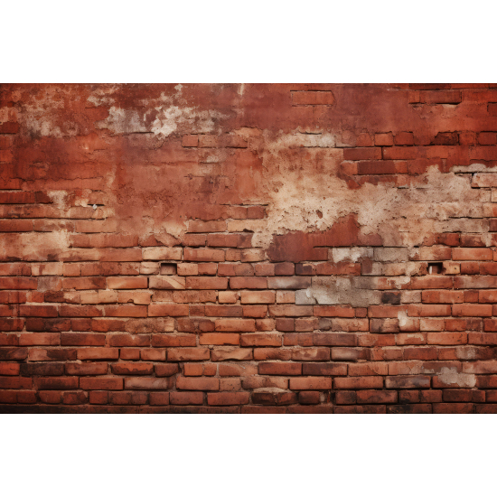 Panoramic Wallpaper - Wall Mural - Brick wall