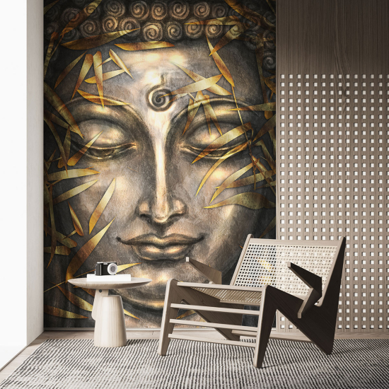 Panoramic Wallpaper - Wall Mural - Buddha