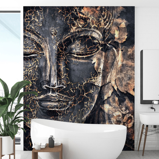 Panoramic Wallpaper - Wall Mural - Buddha