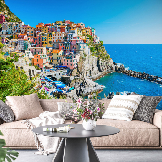 Panoramic Wallpaper - Wall Mural - Cinque Terre Italy