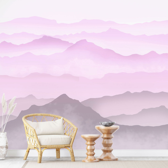 Panoramic Wallpaper - Wall Mural - Clouds