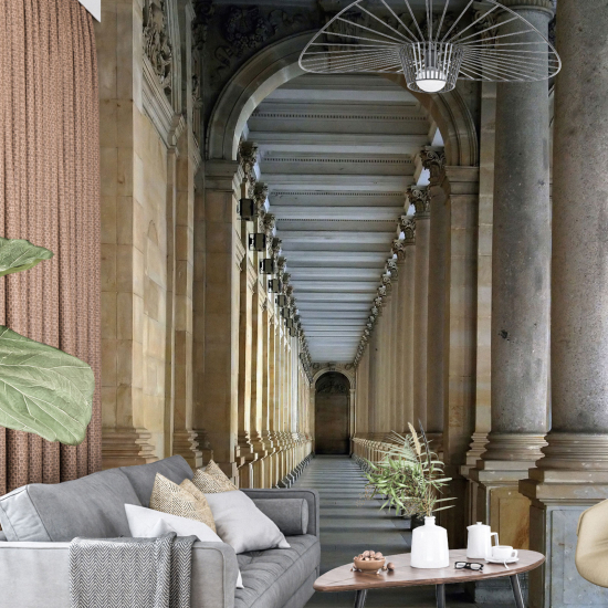 Panoramic Wallpaper - Wall Mural - Column