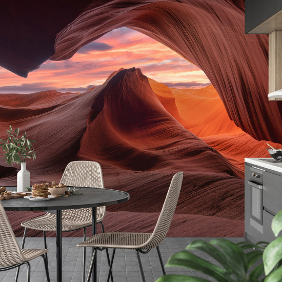 Panoramic Wallpaper - Wall Mural - Desert