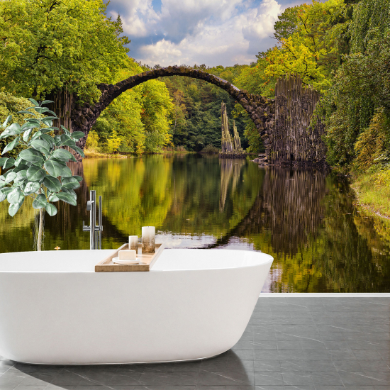 Panoramic Wallpaper - Wall Mural - Devil's Bridge