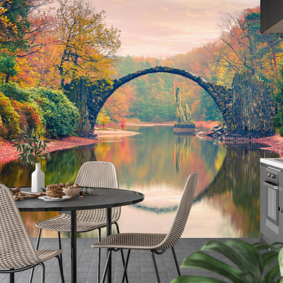 Panoramic Wallpaper - Wall Mural - Devil's Bridge