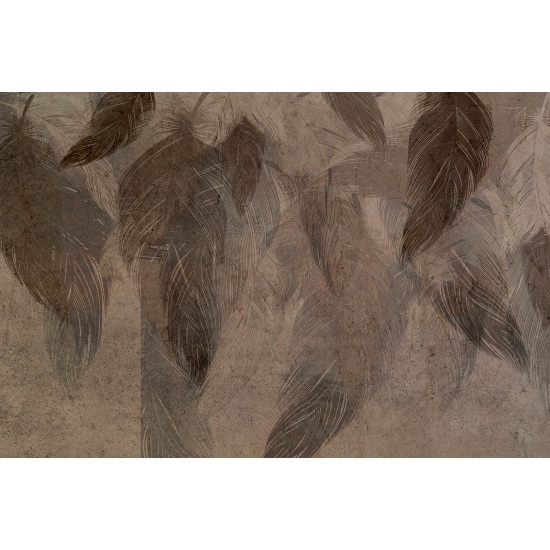 Panoramic Wallpaper - Wall Mural - Feathers