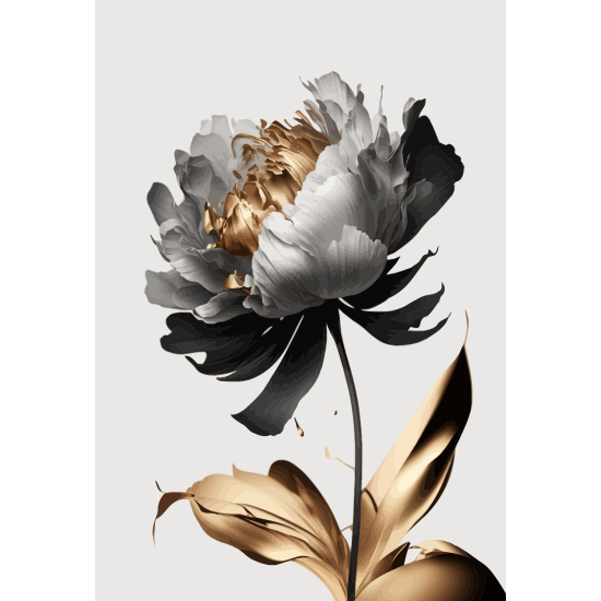 Panoramic Wallpaper - Wall Mural - Flower