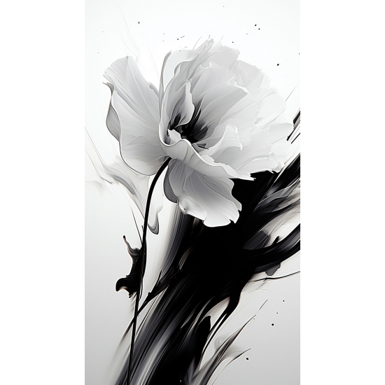 Panoramic Wallpaper - Wall Mural - Flower