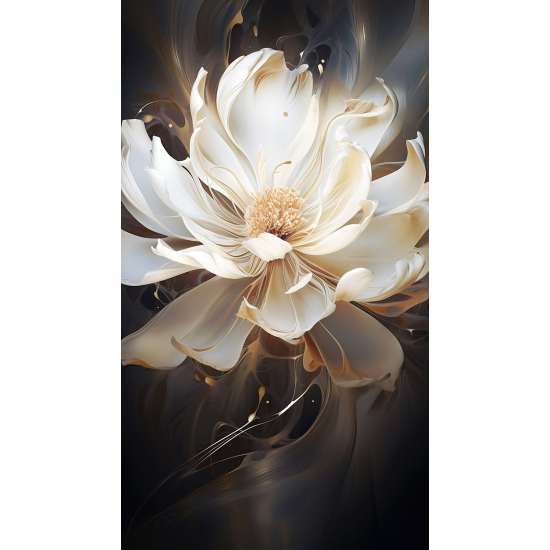 Panoramic Wallpaper - Wall Mural - Flower