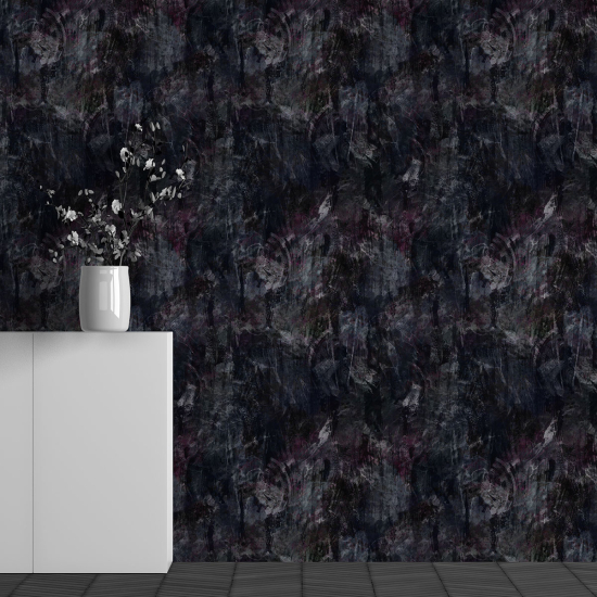 Panoramic Wallpaper - Wall Mural - Flower design pattern