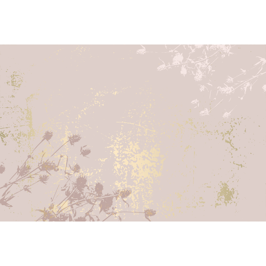 Panoramic Wallpaper - Wall Mural - Flowers