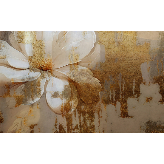 Panoramic Wallpaper - Wall Mural - Flowers