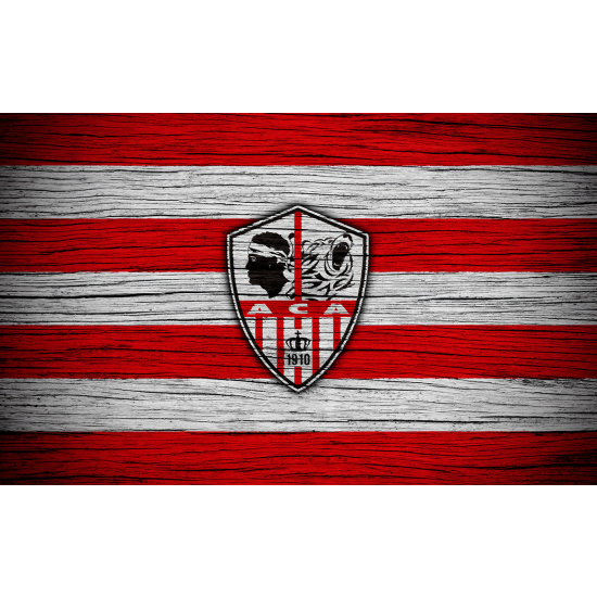 Panoramic Wallpaper - Wall Mural Foot / Football - ACA - AC Ajaccio