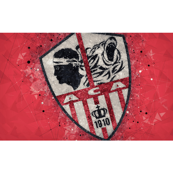 Panoramic Wallpaper - Wall Mural Foot / Football - ACA - AC Ajaccio