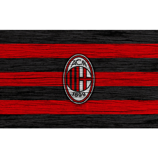 Panoramic Wallpaper - Wall Mural Foot / Football - ACM - AC Milan