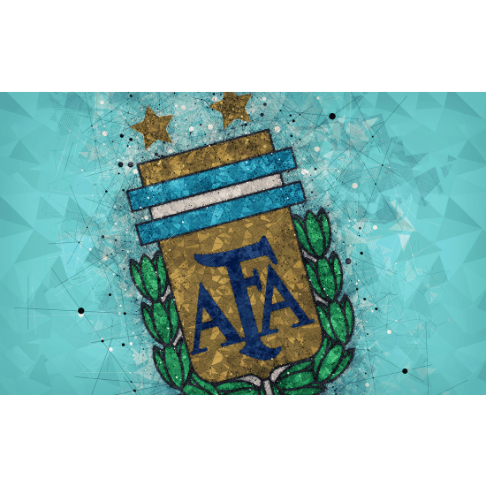 Panoramic Wallpaper - Wall Mural Foot / Football - AFA - Argentina