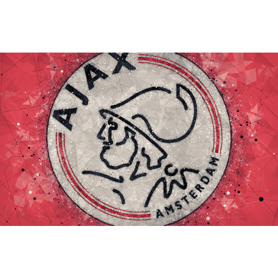 Panoramic Wallpaper - Wall Mural Foot / Football - AJAX Amsterdam