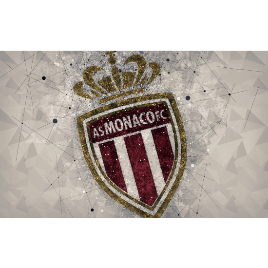 Panoramic Wallpaper - Wall Mural Foot / Football - AS Monaco FC