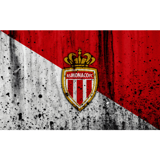 Panoramic Wallpaper - Wall Mural Foot / Football - AS Monaco FC