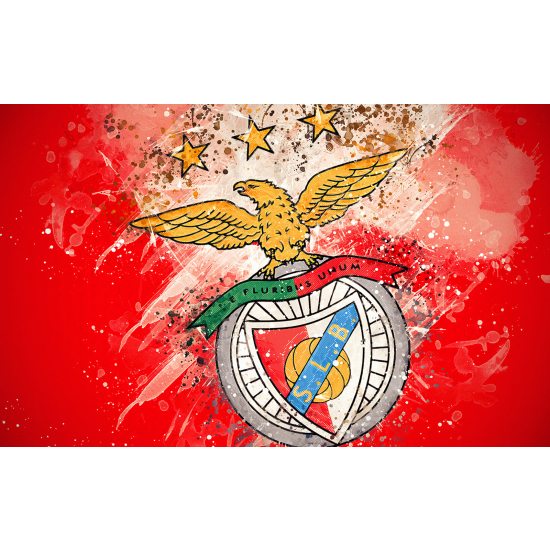 Panoramic Wallpaper - Wall Mural Foot / Football - Benfica Lisbon