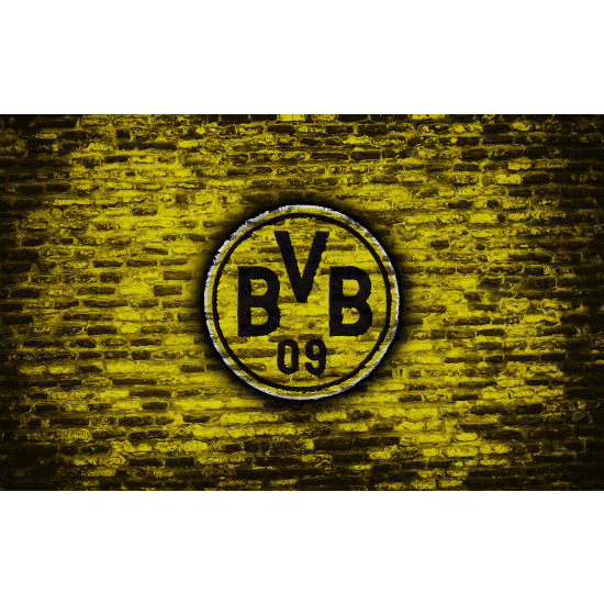 Panoramic Wallpaper - Wall Mural Foot / Football - BVB 09 - Borussia Dortmund