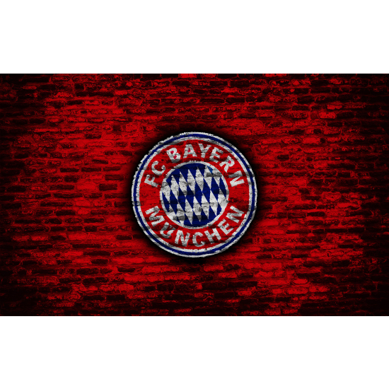 Panoramic Wallpaper - Wall Mural Foot / Football - FC Bayern Munich