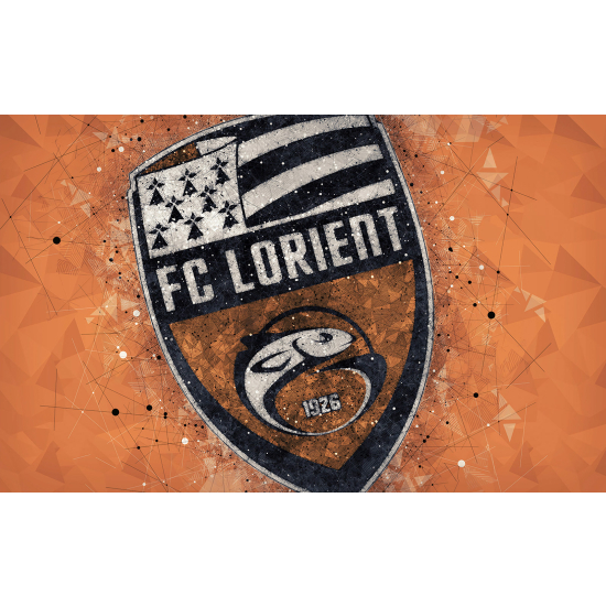 Panoramic Wallpaper - Wall Mural Foot / Football - FC Lorient