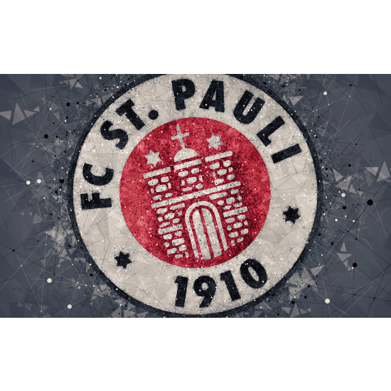 Panoramic Wallpaper - Wall Mural Foot / Football - FC ST. PAULI