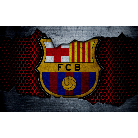 Panoramic Wallpaper - Wall Mural Foot / Football - FCB Barcelona