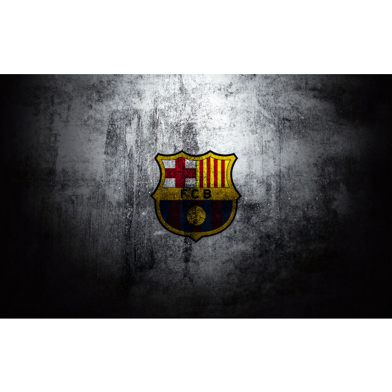 Panoramic Wallpaper - Wall Mural Foot / Football - FCB Barcelona