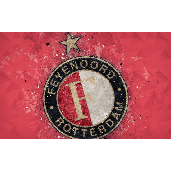 Panoramic Wallpaper - Wall Mural Foot / Football - Feyenoord Rotterdam