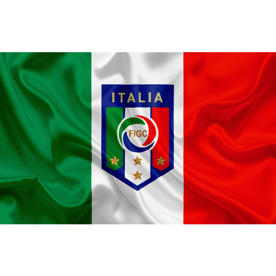 Panoramic Wallpaper - Wall Mural Foot / Football - FIGC Italy