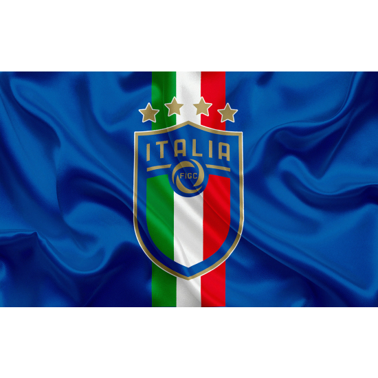 Panoramic Wallpaper - Wall Mural Foot / Football - FIGC Italy