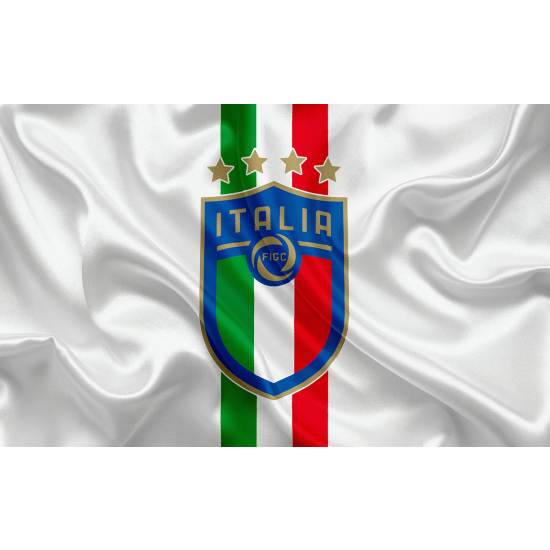 Panoramic Wallpaper - Wall Mural Foot / Football - FIGC Italy