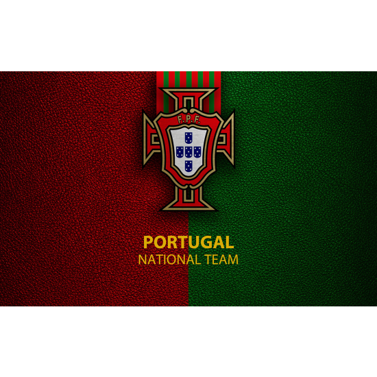 Panoramic Wallpaper - Wall Mural Foot / Football - FPF Portugal