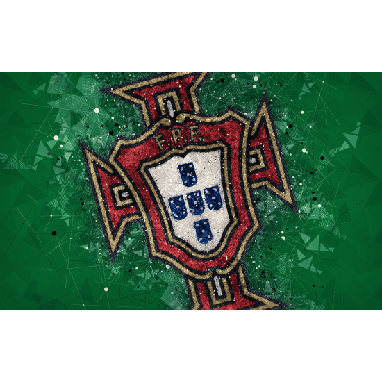 Panoramic Wallpaper - Wall Mural Foot / Football - FPF Portugal