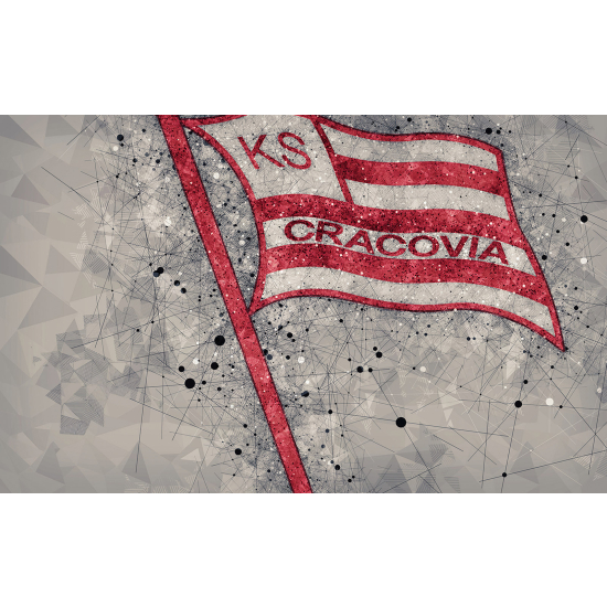 Panoramic Wallpaper - Wall Mural Foot / Football - KS - CRACOVIA