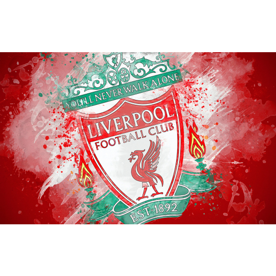 Panoramic Wallpaper - Wall Mural Foot / Football - Liverpool