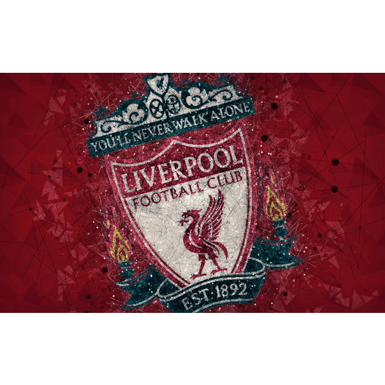 Panoramic Wallpaper - Wall Mural Foot / Football - Liverpool