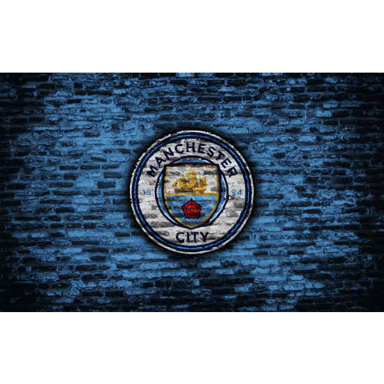 Panoramic Wallpaper - Wall Mural Foot / Football - Manchester City