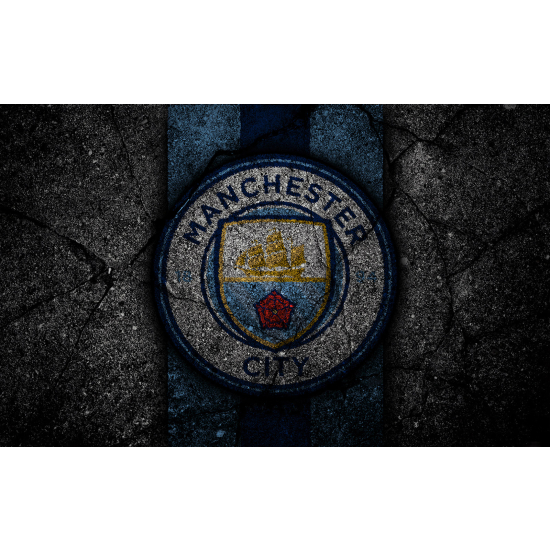 Panoramic Wallpaper - Wall Mural Foot / Football - Manchester City